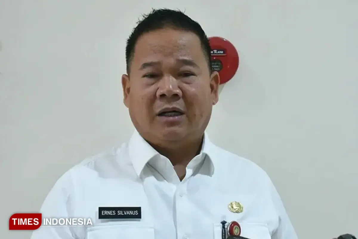 Dr. Ernes Silvanus, S.Pi., M.M., M.H., Sekretaris Daerah Kabupaten Malinau sekaligus Ketua Umum KONI Kabupaten Malinau.