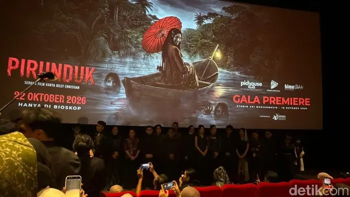 Gala premier film Pirunduk di Kalimantan Selatan.