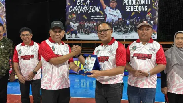 Pordezon III Mempawah Diikuti 49 Tim Voli, Wabup Dorong Atlet Desa Berprestasi